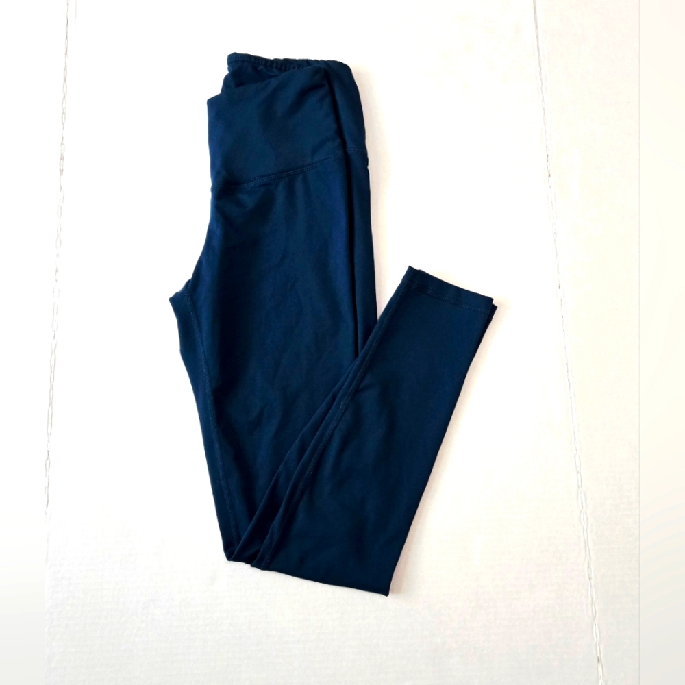 Yogalicious Coral- Blue Leggings